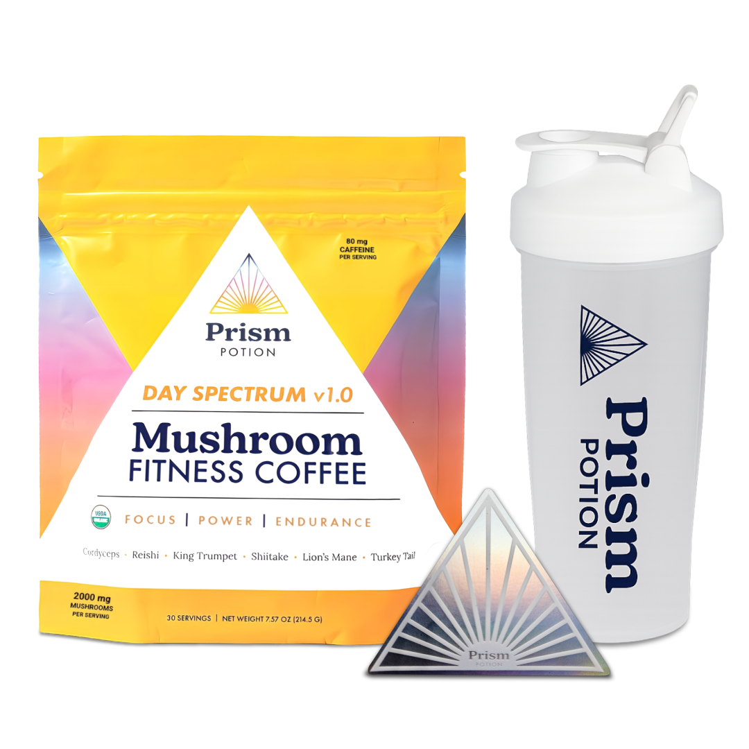 Mushroom Fitness Coffee | Day Spectrum v1.0: Starter Kit