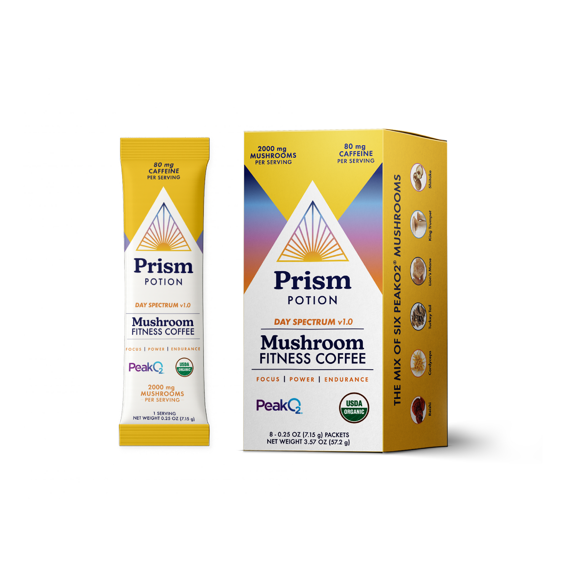 Mushroom Fitness Coffee | Day Spectrum v1.0 (Stick):